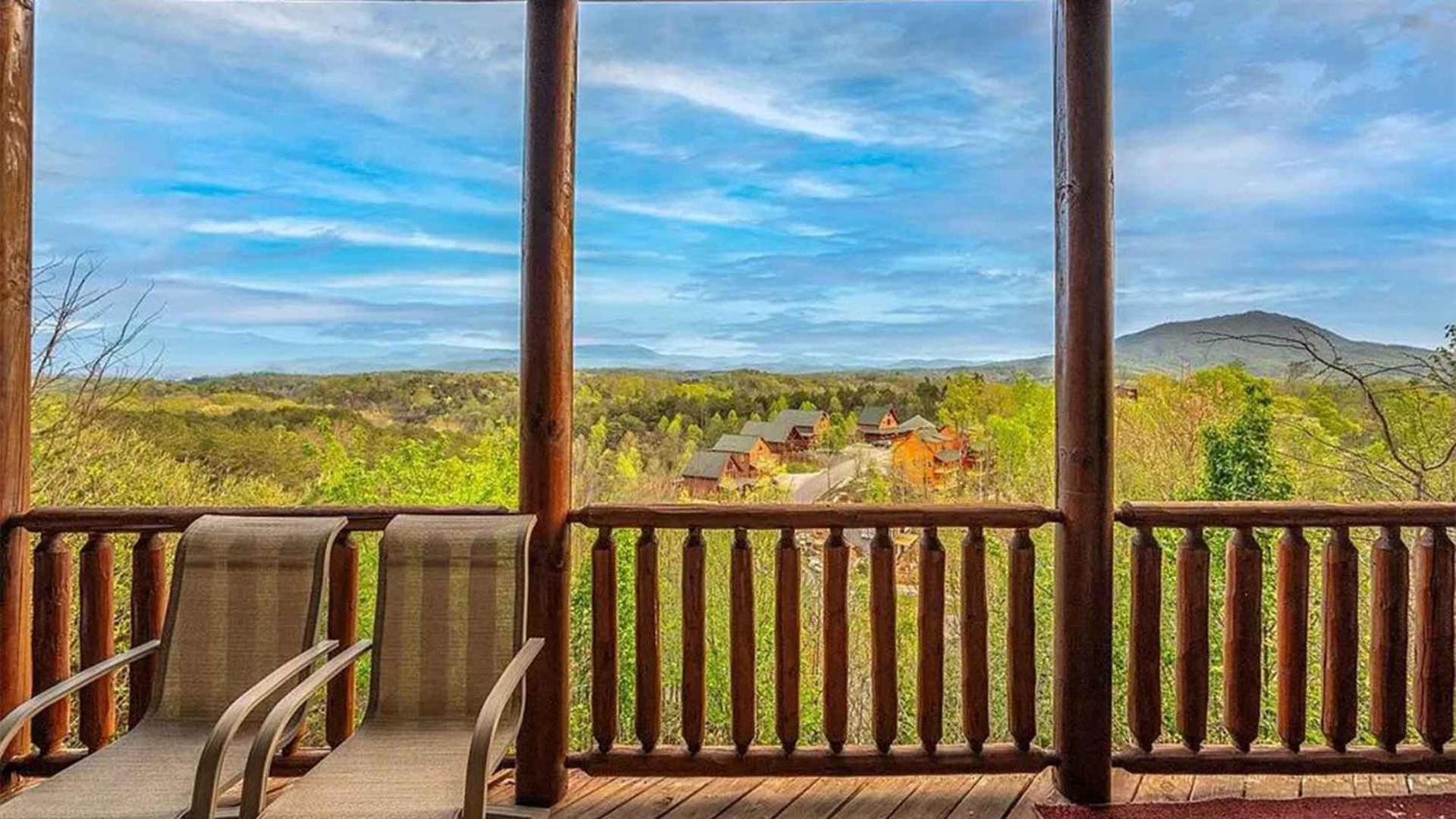 New Majestic 5 Star Amazing View, Pool, Hot Tub! Villa Pigeon Forge Buitenkant foto